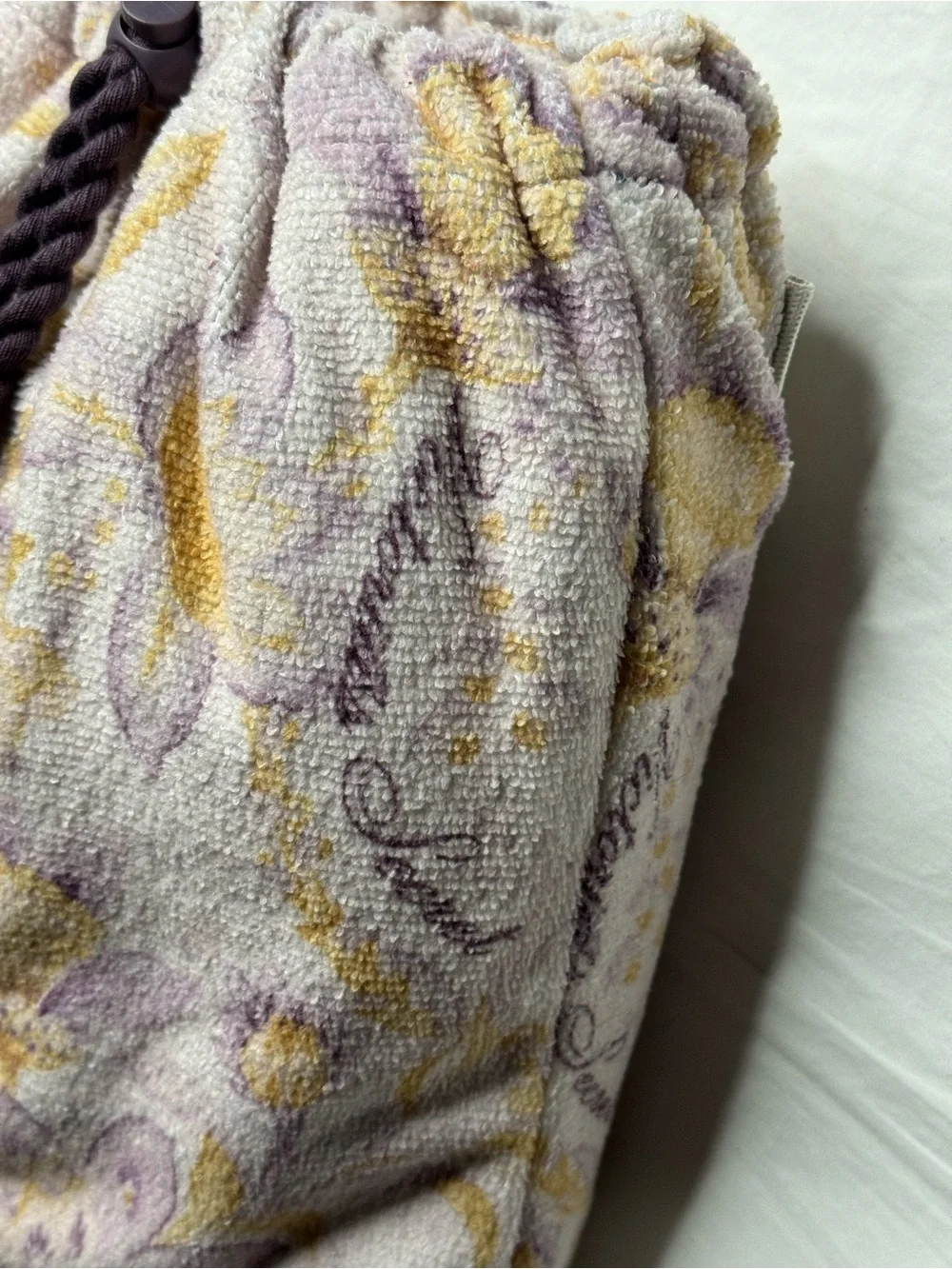 Victoria’s Secret - Floral Pastel Packable Beach Towel/Blanket Bag